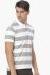 FAME FOREVER Striped Polo Neck T-Shirt