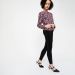 UNITED COLORS OF BENETTON Floral Print Long Sleeve Top