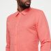UNITED COLORS OF BENETTON Solid Slim Fit Cotton Linen Shirt