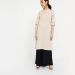 W Solid Rolled-Up Sleeves Kurta