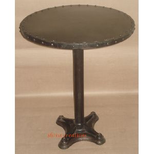 Industrial Vintage Cast Iron Dining Table