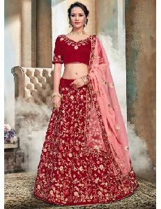 Bridal Wear Nylon Lehenga