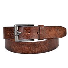 Grain Antique Brown men leather belt