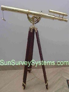Telescope on Wooden