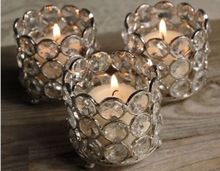 Crystal Votive Candle Holders