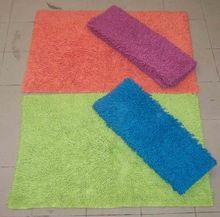 shaggy rug bath cotton