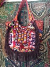 handmade banjara tote bag