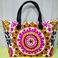Handmade Embroidered Suzani Vintage Bag