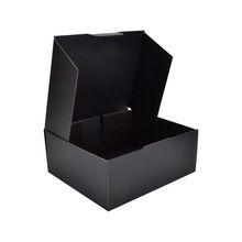 Double-sided black packing box