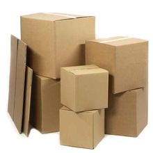 Industrial corrugated cardboard box