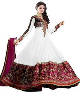 Georgette Anarkali Suit (PTAS-1009)