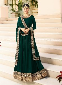 Georgette Anarkali Suit (PTAS-1028)