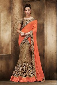 Georgette Lehenga Saree (PT-302)