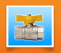 Gas Ball Valve F/F T Handle