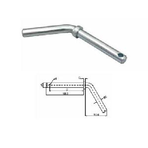 Bent Hitch Pin with Collar