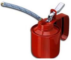 Oil Can - 200cc Steel Pump Fixed / Flexible Spout