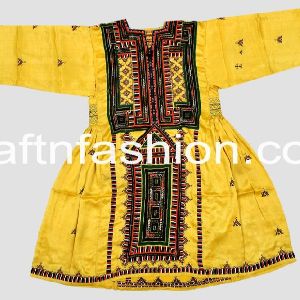 Kuchi Hand Embroidered Balochi Dress