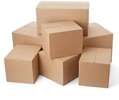 brown corrugated boxes
