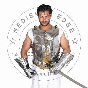 Medieval Roman Greek Muscle Body Armor Cuirass Heavy Guage