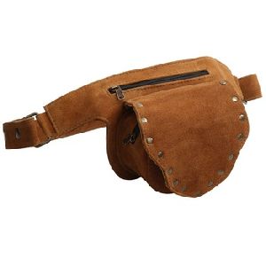 Leather Rivet Waist Belt