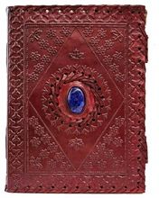 Stone Embossed Leather Cover Journal