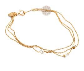 Layered Gold Anklet