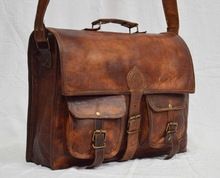 Brown bag Handmade Laptop Bag Satchel Sling Messenger Bag