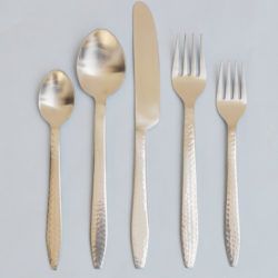 Golden Finish High Quality Stainless Steel Cutlery Set