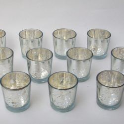 Mercury Glass Tealight Holder