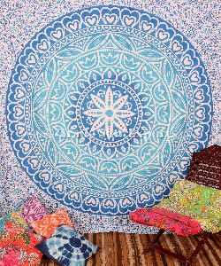 Queen Size Indian Mandala Tapestry