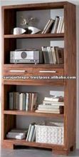 Wood Open Book Rack
