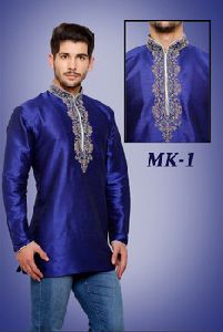 Mens Indian Ethnic Embroidered Kurtis