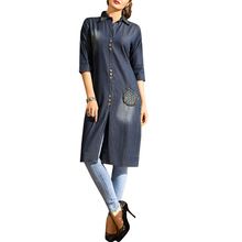 Trendy Denim Kurti