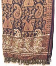 jaipuri print viscose jamawar shawls