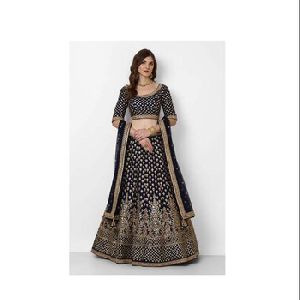 HEAVY EXCLUSIVE WOMEN WEAR DESIGNER BRIDAL LEHENGA