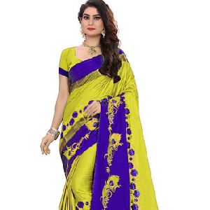 Soft Cotton Silk Saree With Blouse for women