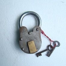 Antique Pirate Pad Lock