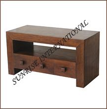Wooden furniture wood TV