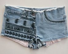 Women's fancy Denim Short