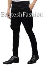 Black Cotton Baggy Breeches