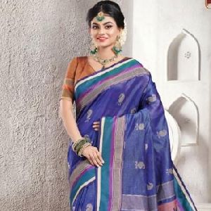 Prints Printed Border Sarees