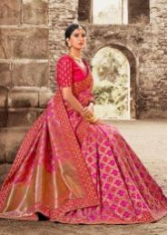 Designer Georgette Wedding Sarees