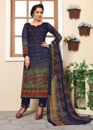 Glace Cotton Churidar Suits