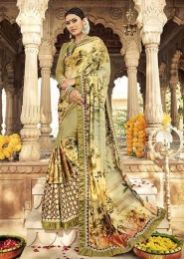 Party Wear Digital Printed New Designer Fancy Sarees