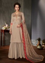 Pure Jam Silk Sharara Suits