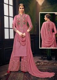 Upada Silk Palazzo Salwar Suits