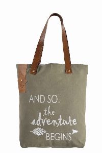 Canvas Shopping Tote Bag