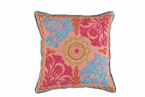 Embroidery Cotton Cushion Cover