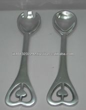 METAL SERVING SPOONS