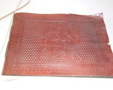 Genuine Leather Camel Embossed Journal